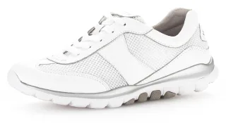 rollingsoft Sneaker mit sportlichem Mesheinsatz, Freizeitschuh, Halbschuh, Schnürschuh