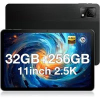 DOOGEE T30 ULTRA G99 Octa-Core 12GB RAM + 256GB ROM (TF 2TB), 8580mAh/ 18W Tablet (11", 256 GB, Android 13, 4G LTE, 2.5K 1600 * 2560, Dual 4G LTE/SIM, 16MP + 8MP, Android 13, Widevine L1)