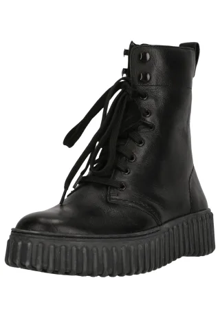 Clarks Stiefel "Torhill Style" aus schwarzem Glattleder