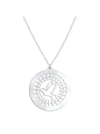 BEKA&BELL Anhänger mit Kette 925-Sterling Silber Glänzend 42/45cm