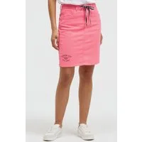 SOCCX Jeansrock mit Baumwolle