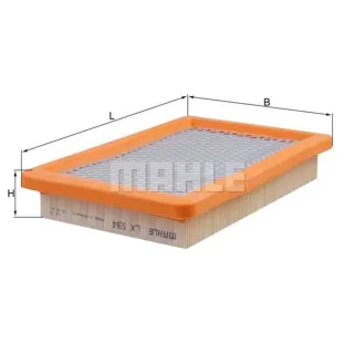 Mahle Luftfilter Mazda 323 Premacy