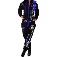 RMK Jogginganzug Damen Trainingsanzug Sportanzug Streetwear Fitness Hausanzug Set