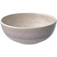 Villeroy & Boch Müslischale Bol 17 cm Perlemor Sand, Premium Porcelain, Buddha Bowl, Poké Bowl, Müslischale, 590 ml, Premium Porcelain, beige
