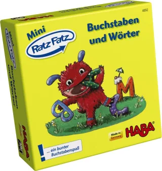 Haba 4892 - Mini Ratz Fatz: Buchstaben und Wörter