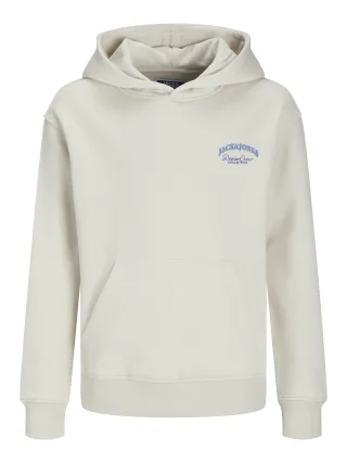 JACK&JONES - JJEBRANDES BACKP RELAXED SWEAT H SN JNR Moonbeam - Gr. - 152