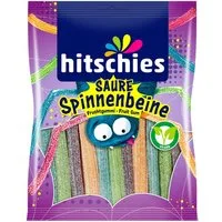 hitschies Süßigkeit, Hitschies Spinnenbeine vegetarische saure Fruchtgummi Sticks 125g