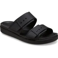 Crocs Brooklyn Buckle Low Pantolette Sommerschuh, Strandschuh, Hausschuh mit Softfußbett