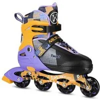 NILS EXTREME Inlineskates Inliner Skates größenverstellbar "Twist" 31-42