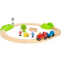 World - Peppa Wutz Zug-Set, Spielfahrzeug