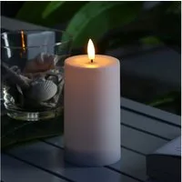 MARELIDA LED-Kerze LED Solar Kerze für Außen Garten Outdoorkerze 12,5cm Dämmerungssensor (1-tlg)
