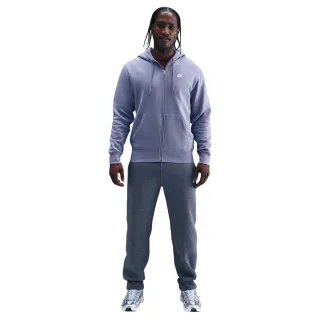Nike - "Sportswear Club" Hoodie mit durchgehendem Reißverschluss für Herren (Indigoblau)