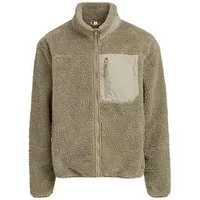 Build Your Brand Outdoorjacke Bonded Sherpa Jacket Teddy-Jacke Unisex