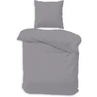 Träumschön Bettwäsche Premium Baumwolle 135x200 oder 155x220 cm, Damast Webart, Baumwolle, 2 teilig, mit Reißverschluss, luftig und leichte Sommerbettwäsche