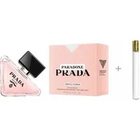 PRADA Duft-Set Paradoxe Virtual Flower Eau de Parfum (EDP) Damen Spray, Frisch-blumiger Duft mit Jasmin, Neroli und Moschus - mit Reiseduft