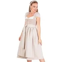 MarJo Dirndl Samt Dirndl 2tlg. - KIRCHHAM - beige
