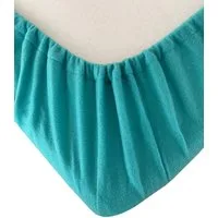 Leonado Vicenti Spannbettlaken Winter flauschig warm, Microfaser-Fleece, Gummizug: rundum, (1 Stück), Thermofleece kuschelig weich, Einfarbig