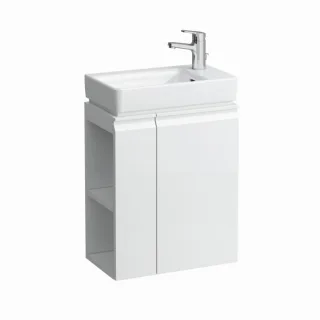 LAUFEN Pro s Waschtisch-Unterschrank H4830020954231 47x58x27,5cm, Wenge, Seitenablage links
