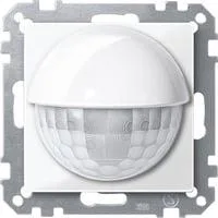 Präsenzmelder Präsenz-Wärme-Sensor mit Busankoppler KNX ARGUS 180 Grad 2,20 Meter, Bewegungsmelder weiß (glänzend), Retail