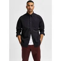 Selected Langarmhemd SLHREGRICK-OX SHIRT LS NOOS Baumwolle, regular fit