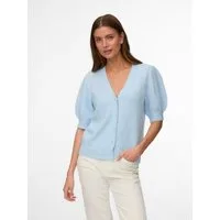Vero Moda Strickjacke VMDOFFY 2/4 V-NECK CARDIGAN NOOS Materialmix