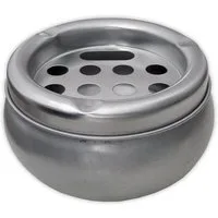 EDCO Aschenbecher ASCHENBECHER mit Deckel Ø10,5cm Windaschenbecher Standaschenbecher 36, Ascher