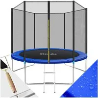tectake Gartentrampolin Trampolin, (Komplettset), Ø 305 cm,  GS zertifiziert