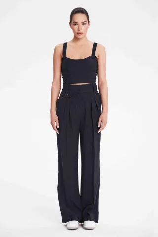 BENU marineblaues Damen-Top