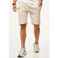 SOULSTAR Sweatshorts mit Gummibund Slim-Fit für Herren Kurze Hose Sporthose Sommershorts mit elastischem Bund