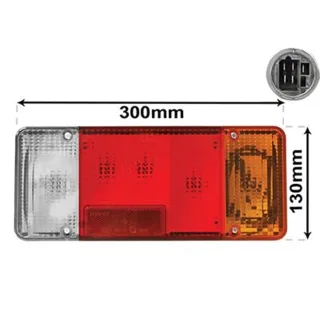 Van Wezel R?ckleuchte rechts Citroen Fiat Iveco Peugeot