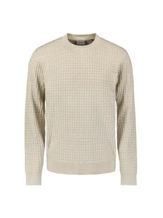 No Excess - Pullover Crewneck Square Knit - Gr. - L