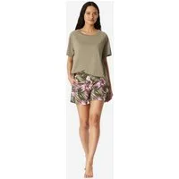 Schiesser Pyjama Modern (2 tlg) Schlafanzug, Pyjama Set, Nachtwäsche