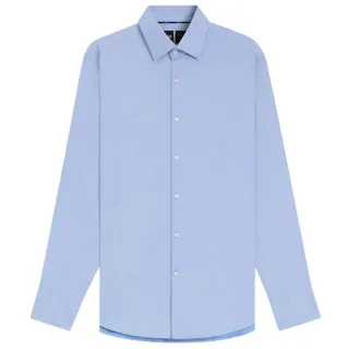 Boss - "P-Hank" Hemd für Herren, Kentkragen, Oxford-Stil (Pastellblau)