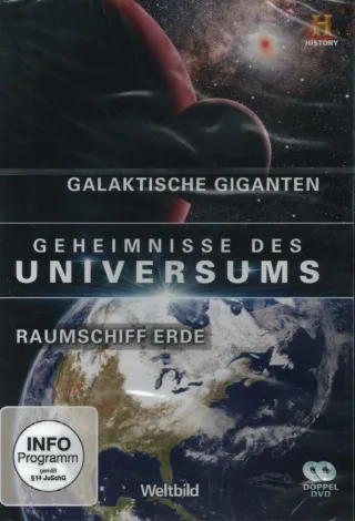 Geheimnisse des Universums / Galaktische Giganten / Raumschiff Erde / Doppel-DVD / History / Weltbild