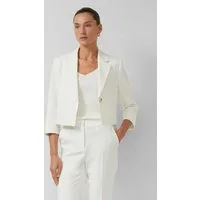 s.Oliver Jackenblazer Indoor-Blazer Eleganter Kurz-Blazer mit 3/4-Ärmeln