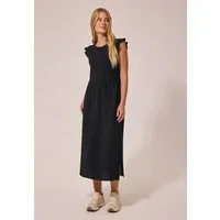 STREET ONE STUDIO Maxikleid mit Rundhalsausschnitt