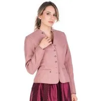 Spieth & Wensky Trachtenjacke Walkjacke Damen - HALFING - rose