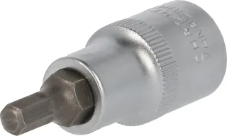 Brilliant Tools 1/2" Innensechskant Bit-Stecknuss, 55 mm lang - BT022861