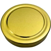 BIENEN SCHMIDT Einmachglas 60x Ersatzdeckel Schraubdeckel für 250g Twist Off Glas 66mm, (60 Stk), Metalldeckel, Dichtungsdeckel, Deckel für Einmachgläser