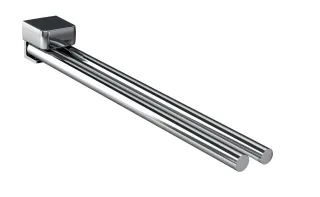 emco trend Handtuchhalter schwenkbar2-armig, 350mm, chrom,025000135 025000135