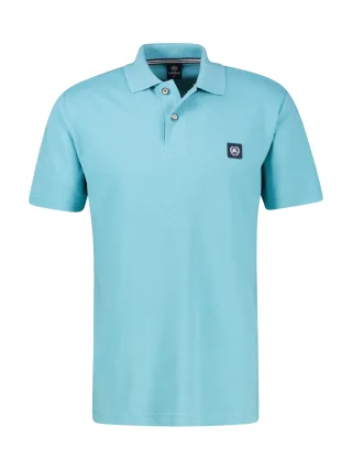 LERROS - POLO-KNOPF reef blue - Gr. - L