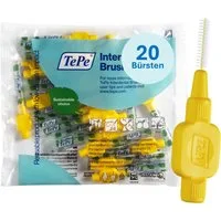 TePe Interdentalbürsten Original Zahnreinigungsstäbchen aus Schweden, Effiziente Zahnpflege, ISO-Größe 4, 20 Stk.