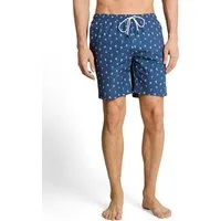 TOM TAILOR Denim Badeshorts Schwimmshorts mit Allover-Print