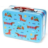 Rex London Kinderkoffer Koffer Metallkoffer mit unterschiedlichen Motiven 19 x 16,8 cm