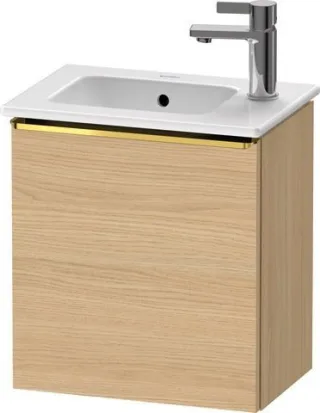 Duravit D-Neo Waschtischunterbau wandhängend Natur Eiche Matt 410x274x440 mm - DE4259R34300000 DE4259R34300000