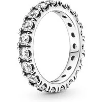 Pandora Fingerring Pandora Funkelnde Reihe Ewigkeits-Ring 190050C01 Damenring