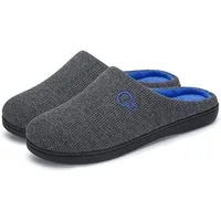Home & Joy London Hausschuh (mit Memory-Foam Fußbett weich & warm gefüttert, bequem, rutschfest) Pantoffeln Latschen Schlappen Slipper Pantoletten Winter Fell-Imitat