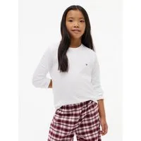 Tommy Hilfiger Underwear Longsleeve 2PK Signature Langarm-Lounge-Shirts aus Jersey