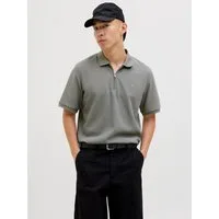 Jack & Jones Poloshirt JJEAUSTIN ZIP POLO SS NOOS mit Polokragen