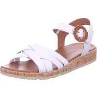 Tamaris Keilsandalette echtes Leder